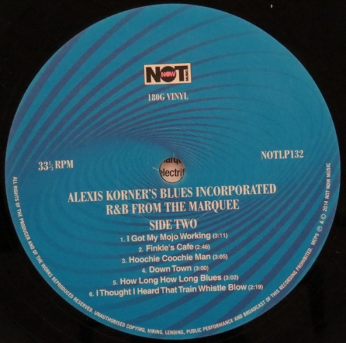 Картинка Alexis Korner's Blues Incorporated R&B From The Marquee (LP) Not Now Music 401633 5060348581321 фото 4