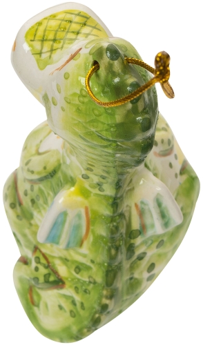 Картинка Фигурка декоративная Дракончик с мороженым керамический авторской ручной работы КМ Ариадна КМА-ФД-36 2424680006547 фото 5