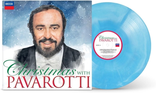 Картинка Luciano Pavarotti Christmas With Pavarotti Blue Vinyl (LP) Decca Music 401985 028948548217 фото 2