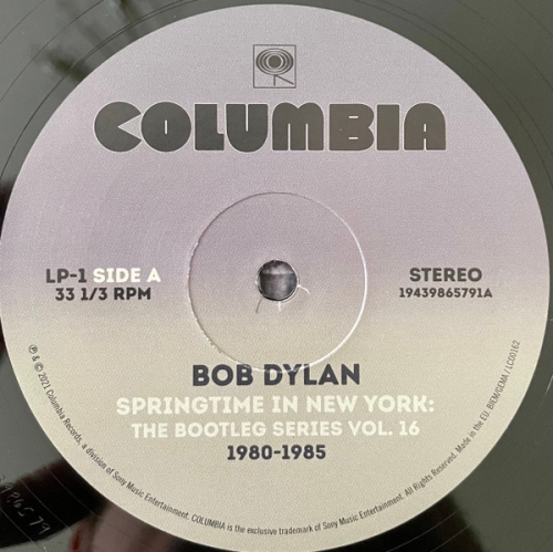 Картинка Bob Dylan Springtime In New York The Bootleg Series Vol. 16 (1980-1985) (2LP) Sony Music 401607 194398657912 фото 5
