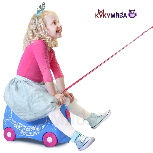 Картинка Детский чемодан Жемчужная карета принцессы на колесиках Trunki 0259-GB01 5055192202591 фото 9