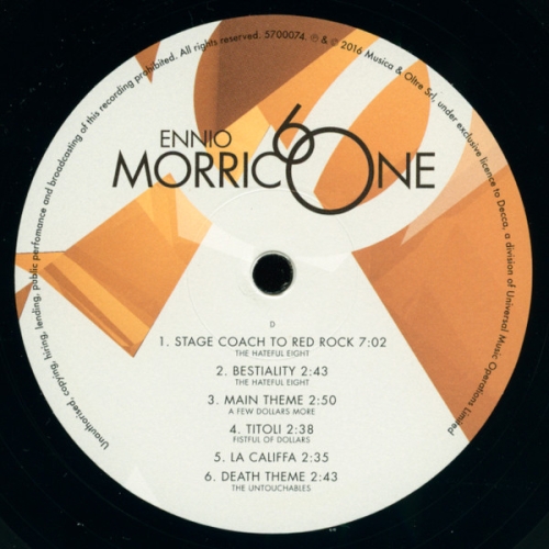Картинка Ennio Morricone 60 Years Of Music (2LP) Universal Music 393177 602557000771 фото 9