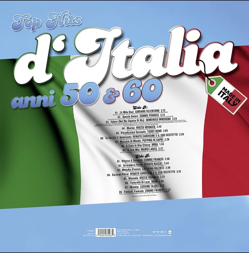 Картинка Top Hits D'Italia Anni 50 & 60 Various Artists (LP) ZYX Music 397753 090204655830 фото 3