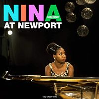 Картинка Nina Simone Nina At Newport Green Vinyl (LP) Not Now Music 401712 5060348582502