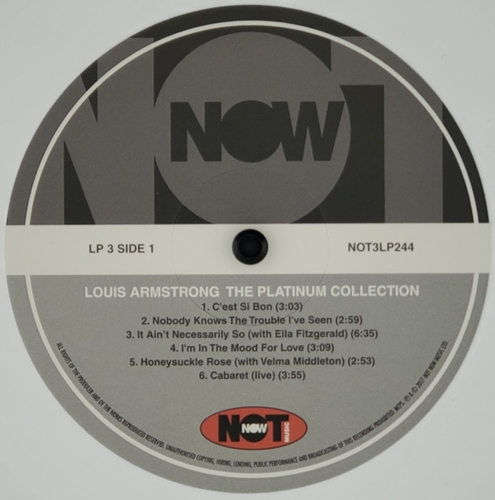 Картинка Louis Armstrong The Platinum Collection White Vinyl (3LP) NotNowMusic 393755 5060403742445 фото 10