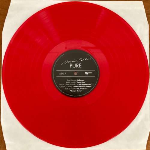 Картинка Maria Callas Pure Red Translucent Vinyl (LP) Warner Classics Music 401531 0190296446443 фото 3