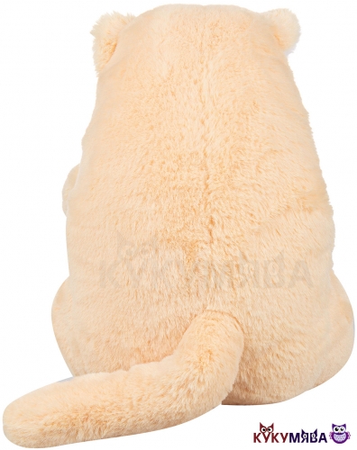 Картинка Игрушка мягкая Толстый кот 26 см (персиковый) Lapkin AT365264 4627093652648 фото 5