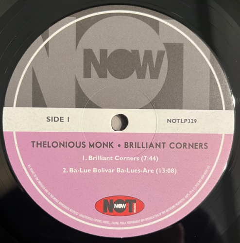 Картинка Thelonious Monk Brilliant Corners (LP) Not Now Music 401546 5060348583295 фото 3