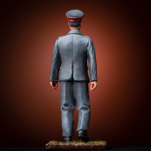 Картинка Оловянная миниатюра Сержант милиции в повседневной форме одежды 1977 год Балтийская коллекция солдатиков ПР-55-01 2424680007193 фото 4