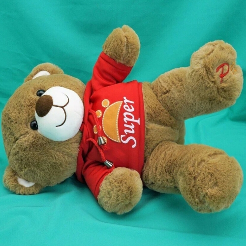 Картинка Мягкая игрушка Медведь 30 см в красной толстовке ТО-МА-ТО DL203006908R 4610136044289 фото 8