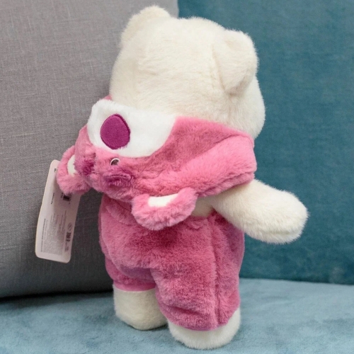 Картинка Мягкая игрушка Мишка в пижаме с медведем Лотсо 40 см ТО-МА-ТО DL504017604BUR 4660185253248 фото 3
