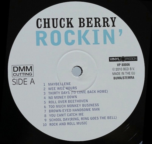 Картинка Chuck Berry Rockin' 20 Original Recordings (LP) Vinyl Passion Music 402012 8712177056842 фото 3