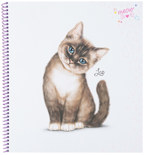 Картинка Альбом для творчества и рисования с наклейками Котята TOPModel Create Your Kitty Топ модель раскраска Создай котенка для девочек 0411133/0011133 4010070465490 фото 7
