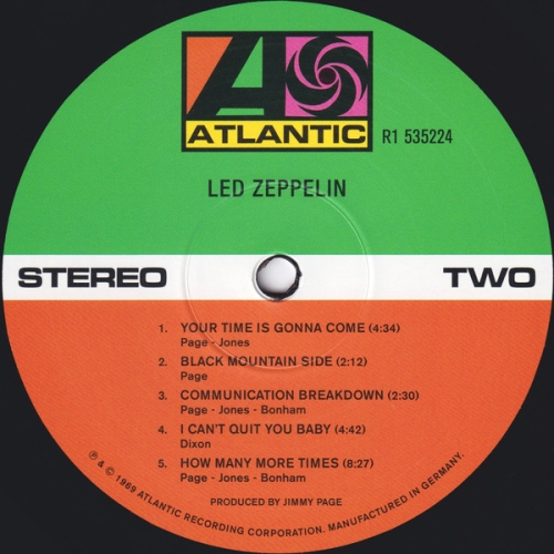 Картинка Led Zeppelin Led Zeppelin (LP) Atlantic 393313 081227966416 фото 4