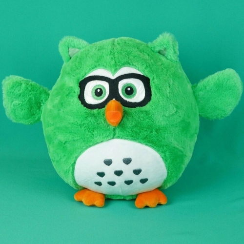 Картинка Мягкая игрушка Сова с пледом 28 см (зеленая) ТО-МА-ТО DL402813002GN 4610136046191 фото 8