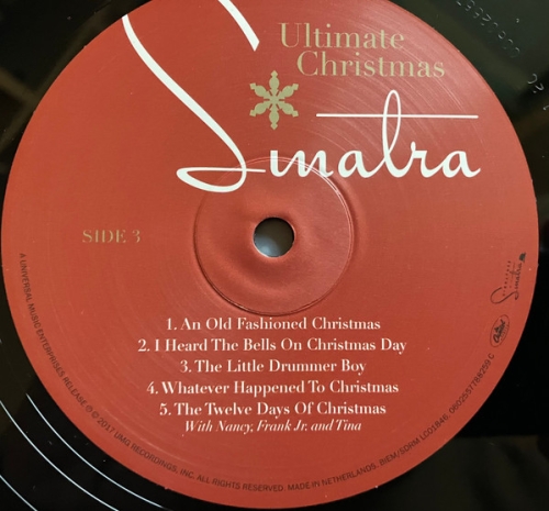 Картинка Frank Sinatra Ultimate Christmas (2LP) Universal Music 396281 602557734799 фото 6