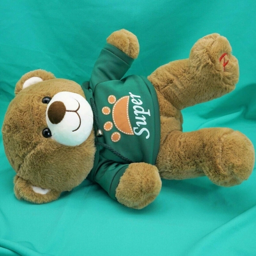 Картинка Мягкая игрушка Медведь 30 см в зеленой толстовке ТО-МА-ТО DL203006908GN 4610136044302 фото 9
