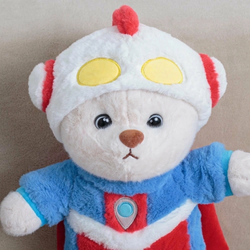 Картинка Мягкая игрушка Мишка в пижаме супергероя 40 см ТО-МА-ТО DL604018508W 4660185252807 фото 4