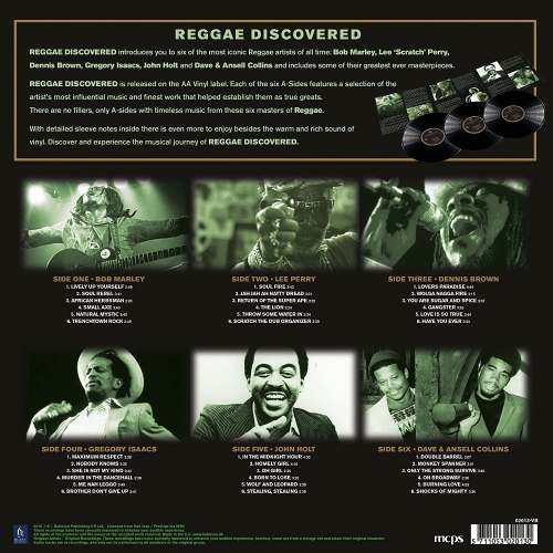 Картинка Reggae Discovered Регги (3LP) Bellevue 401193 5711053020130 фото 2