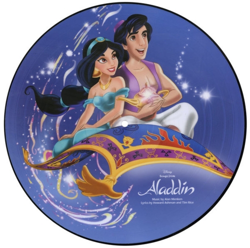 Картинка Disney Songs From Alladin Picture Disc Vinyl (LP) Walt Disney Records Music 401975 050087311223 фото 2