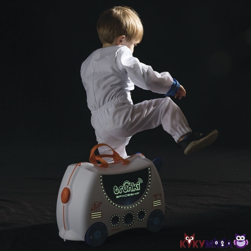 Картинка Детский чемодан Космический корабль Скай на колесиках Trunki 0311-GB01 5055192203116 фото 8