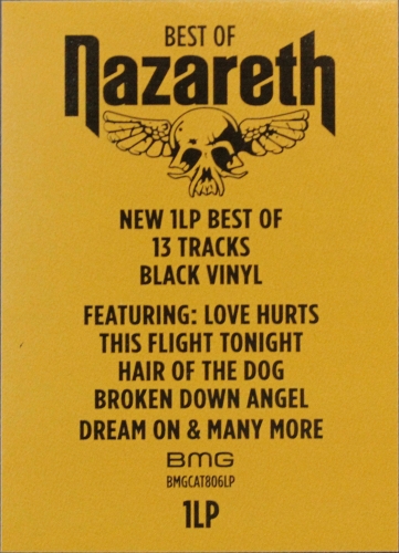 Картинка Nazareth Best Of Nazareth Black Vinyl (LP) BMG Music 402005 4050538948455 фото 3