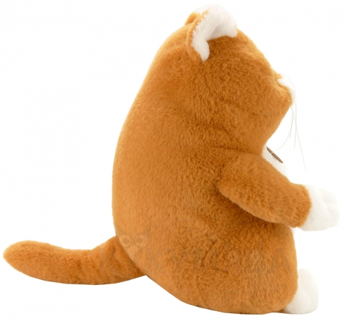 Картинка Игрушка мягкая Толстый кот 33 см (рыжий) Lapkin AT365270 4627093652709 фото 4