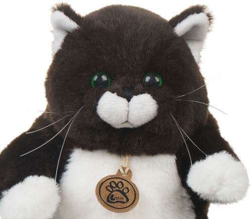 Картинка Игрушка мягкая Толстый кот 20 см (горький шоколад) Lapkin AT365258 4627093652587 фото 2