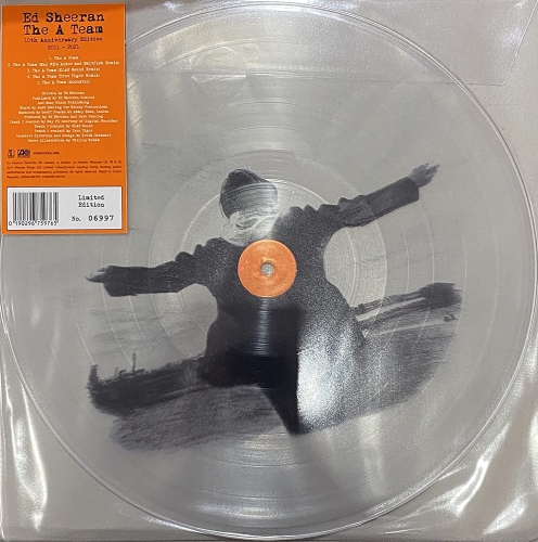 Картинка Ed Sheeran The A-Team Single Clear Picture Disc (LP) Warner Music 400564 190296759765 фото 2