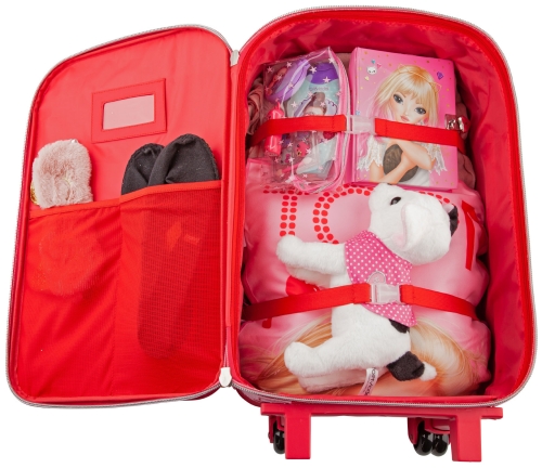 Картинка Дорожная сумка-чемодан на колесиках для девочки TOP Model CHERRY BOMB Топ модель Depesche 0410994 4010070443320 фото 6