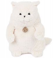 Картинка Игрушка мягкая Толстый кот 33 см (белый) Lapkin AT365249 4627093652495