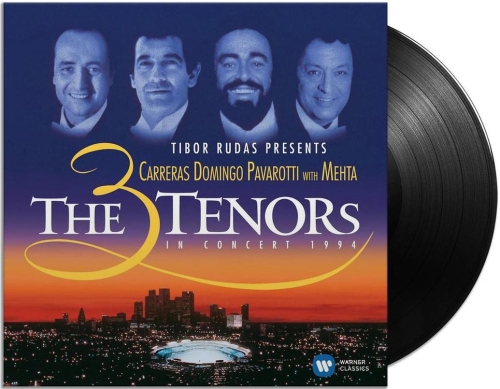 Картинка The 3 Tenors in Сoncert 1994 Carreras Domingo Pavarotti with Mehta (2LP) Warner Classics 393618 190295871871