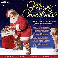 Картинка Merry Christmas The 18 Most Beautiful Christmas Songs Green and White Splatter Vinyl (LP) Rat Pack Records 401972 3700477835323