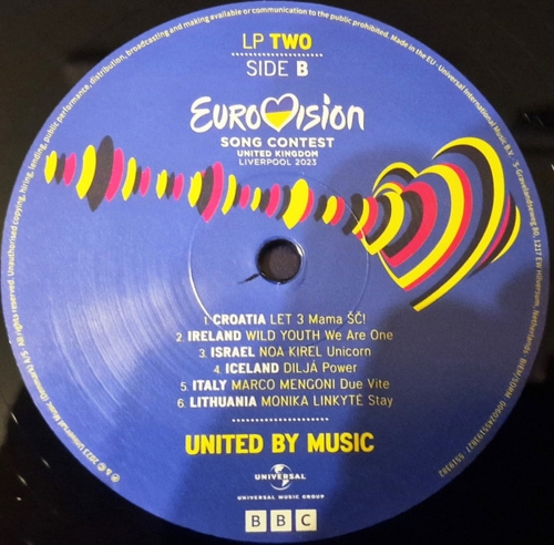 Картинка Eurovision Song Contest Liverpool 2023 (3LP) Universal Music 401961 602455188816 фото 5