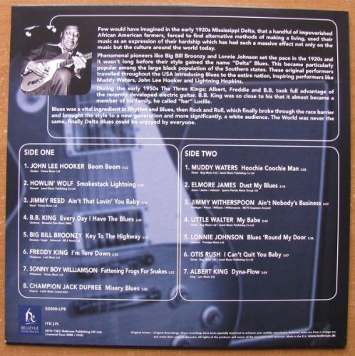 Картинка Blues Masters Various artists (LP) Bellevue 401366 5711053020383 фото 2