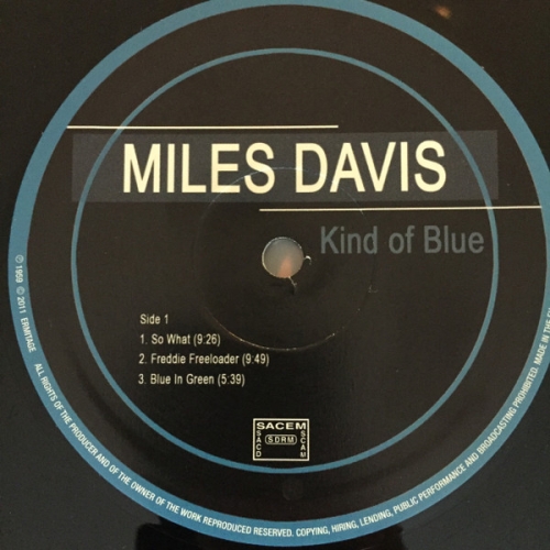 Картинка Miles Davis Kind Of Blue Clear Vinyl (LP) Ermitage 401402 8032979642013 фото 3