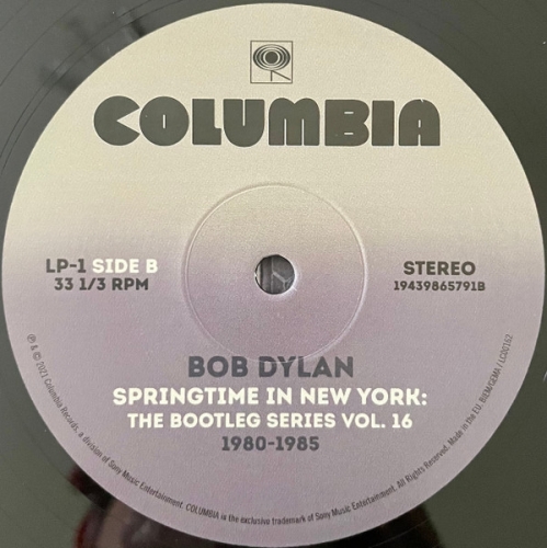 Картинка Bob Dylan Springtime In New York The Bootleg Series Vol. 16 (1980-1985) (2LP) Sony Music 401607 194398657912 фото 8