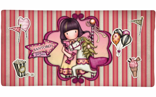 Картинка Пенал на молнии Gorjuss Fairground Carousel Санторо для девочек SL1129GJ01 5018997638255 фото 2