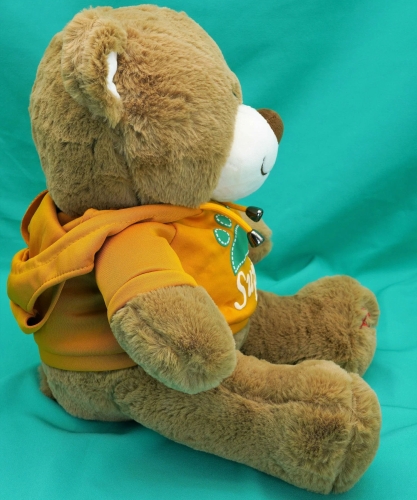 Картинка Мягкая игрушка Медведь 30 см в оранжевой толстовке ТО-МА-ТО DL203006908Y 4610136044296 фото 8
