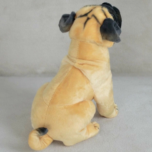 Картинка Мягкая игрушка Собака Мопс 22 см ТО-МА-ТО LW602219903K 4660185258809 фото 4