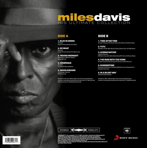 Картинка Miles Davis His Ultimate Collection Майлз Дэвис (LP) Sony Music 401401 194399927717 фото 3