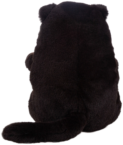 Картинка Игрушка мягкая Толстый кот 26 см (горький шоколад) Lapkin AT365259 4627093652594 фото 5