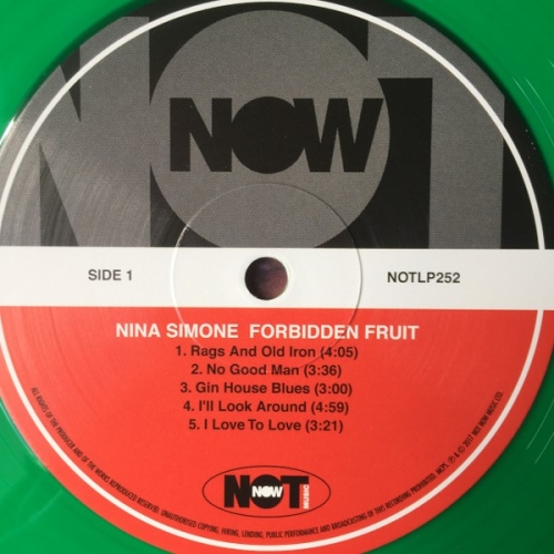Картинка Nina Simone Forbidden Fruit Green Vinyl (LP) NotNowMusic 401714 5060348582526 фото 4