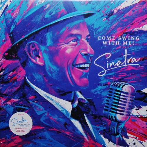 Картинка Frank Sinatra Come Swing With Me! Blue Vinyl (LP) Warner Music Russia 401679 4601620108730 фото 3