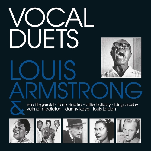 Картинка Louis Armstrong Vocal Duets Transparent Blue Vinyl (LP) Vinyl Passion Music 402074 8719039006557