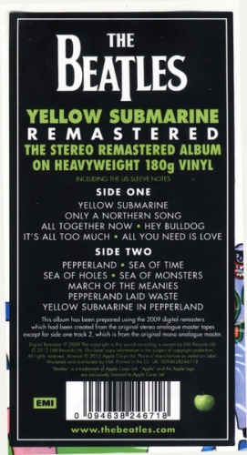 Картинка The Beatles Yellow Submarine (LP) EMI Records 393761 0094638246718 фото 6