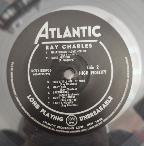 Картинка Ray Charles Rock & Roll Atlantic 8006 (LP) Atlantic 401617 603497837496 фото 5