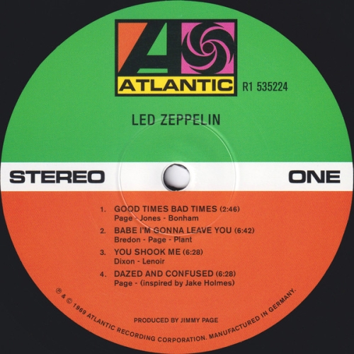 Картинка Led Zeppelin Led Zeppelin (LP) Atlantic 393313 081227966416 фото 3