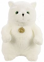 Картинка Игрушка мягкая Толстый кот 39 см (белый) Lapkin AT365250 4627093652501