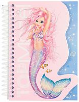 Картинка Раскраска карманная с блокнотом для записей TOPModel Mermaid Топ Модель Русалка для девочек 046827_S/006827_S/русалка 2424680004208